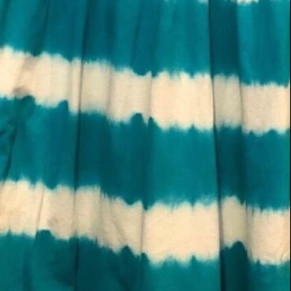 Set of 2 TIE DYE Smocked Girls Sundresses PURPLE AQUA Sisters Twins Sizes 8 10 - Picture 7 of 12